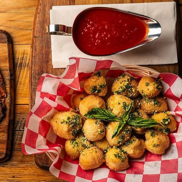 Garlic Zeppole.