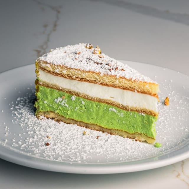 Pistachio Ricotta Cake.
